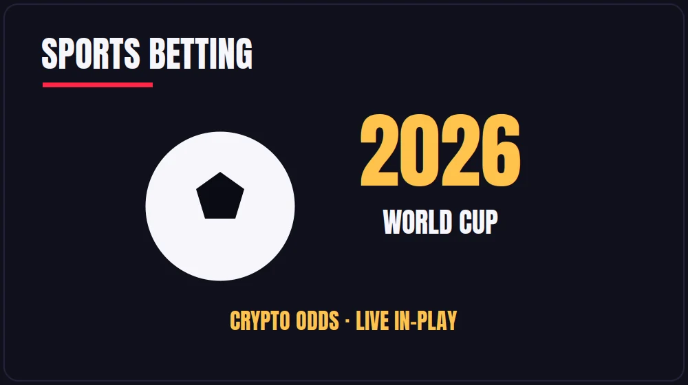 Duel Casino sports betting — 2026 World Cup crypto odds with live in-play markets and instant payouts